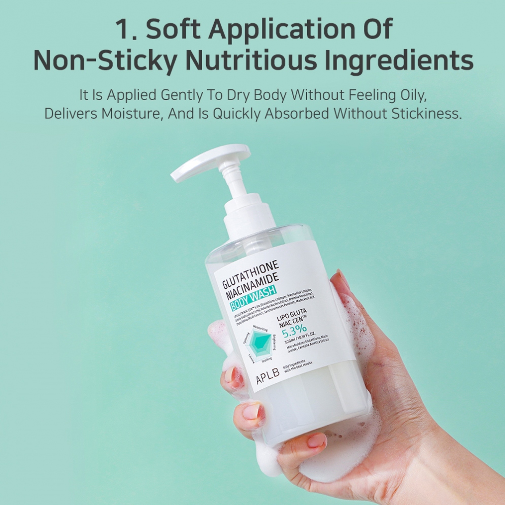 Body Wash Glutathione Niacinamide