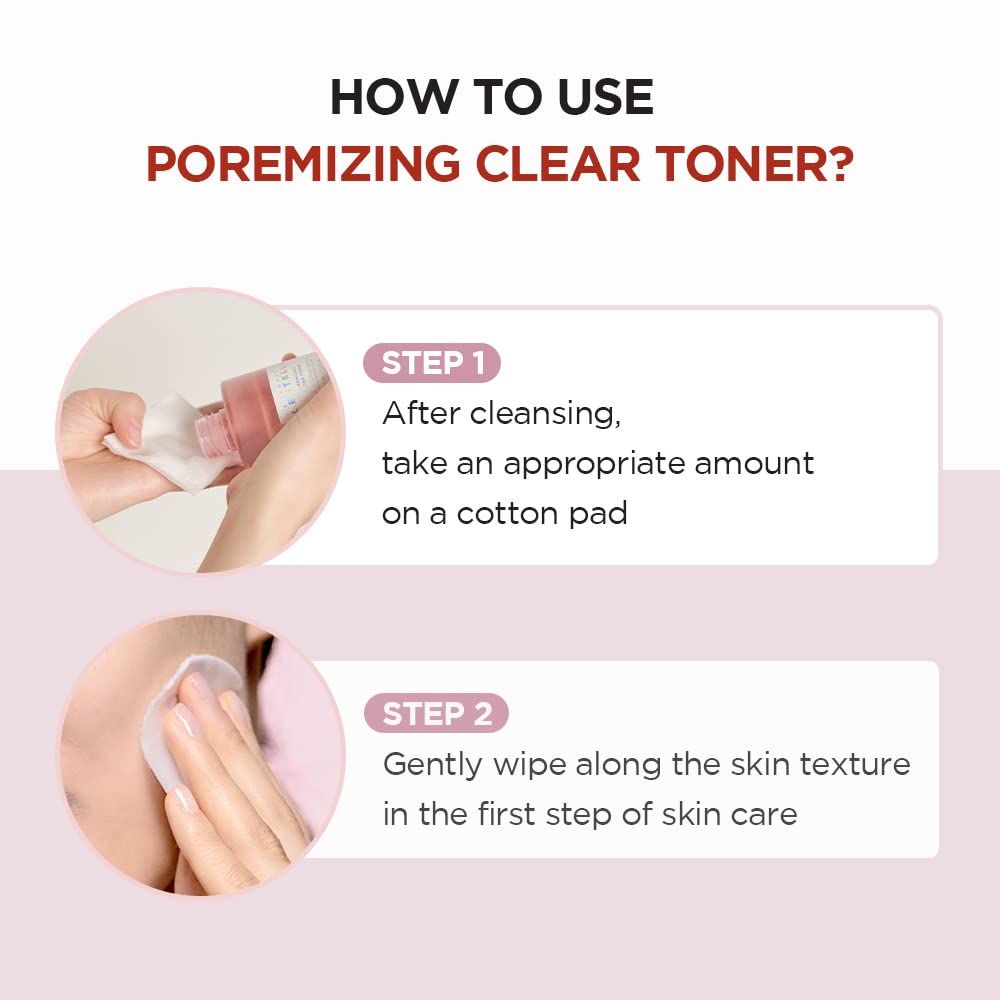 Poremizing Clear Toner