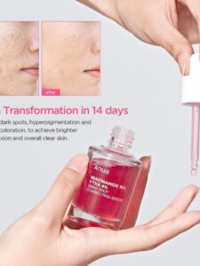 Niacinamide 10%
+ TXA 4% dark spot correcting serum 30ml